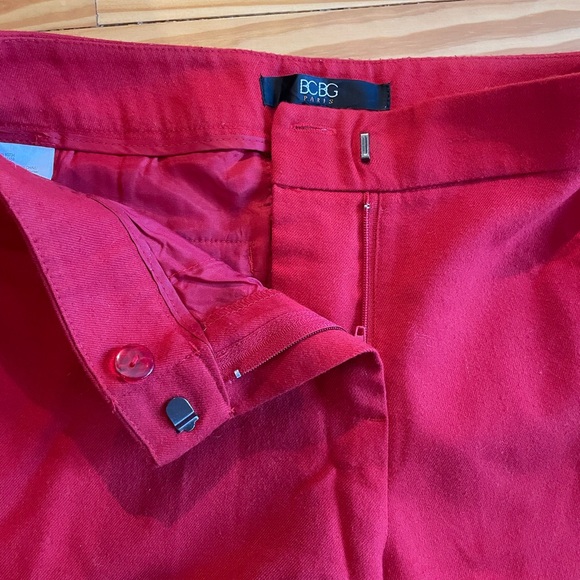 BCBG Red Trousers - Picture 5 of 6